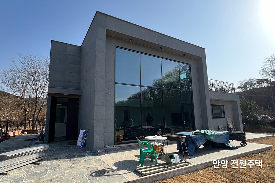저층 창문사생활보호필름 시공 사례